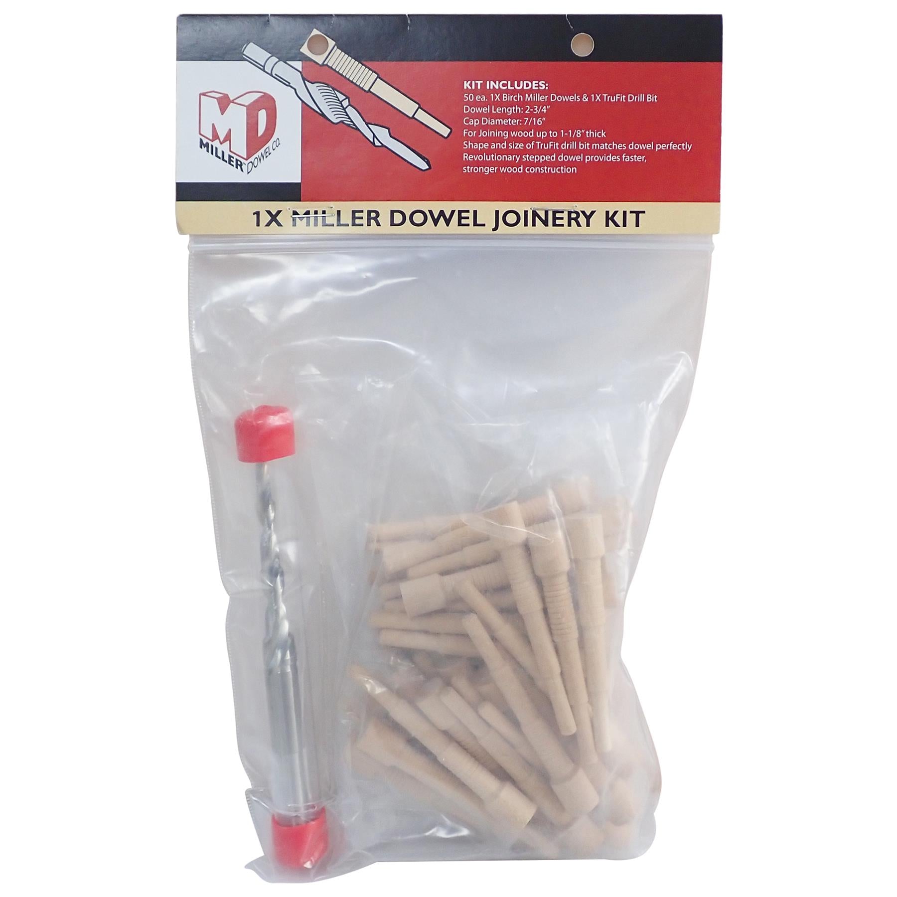 Miller 2024 Dowel B15D14KIT Joinery Kit (Large)