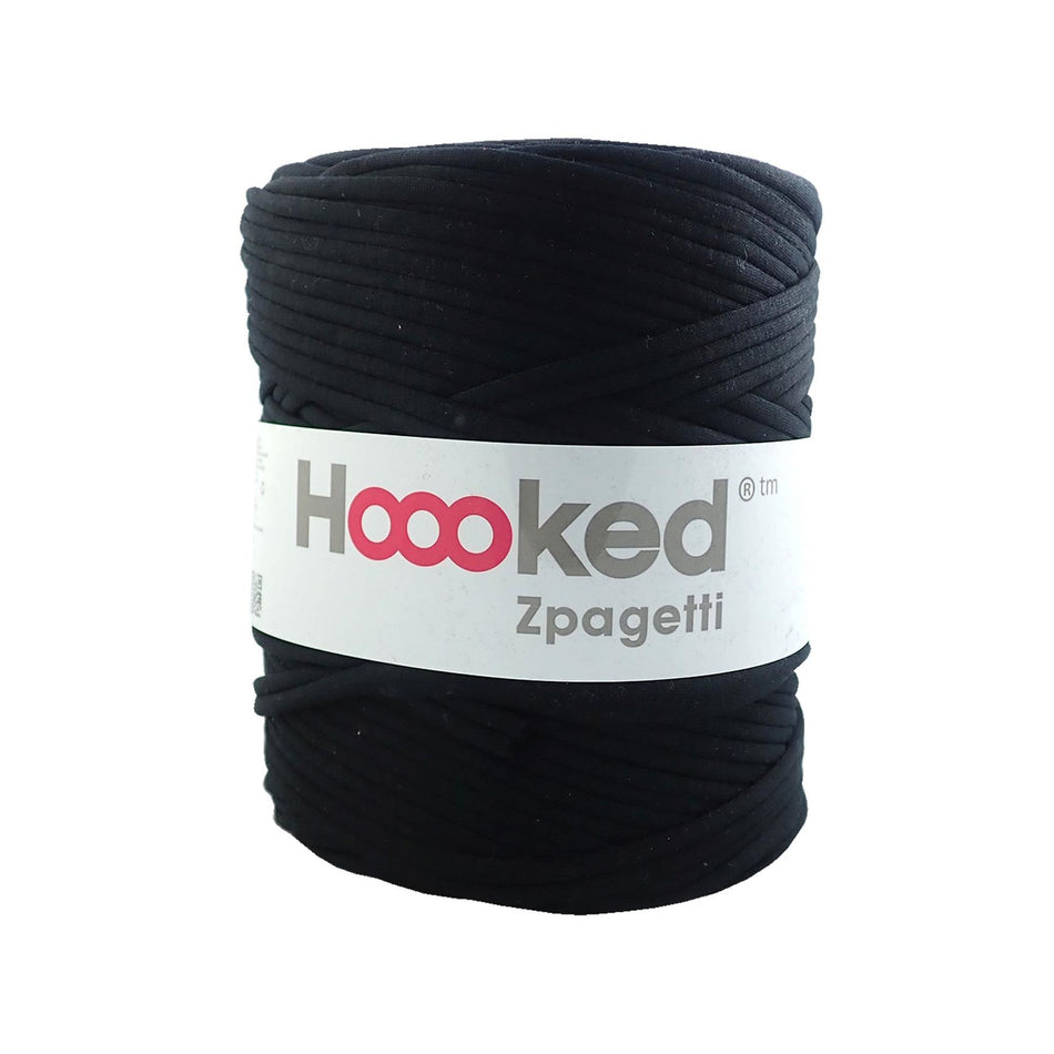 Black Zpagetti Cotton T-Shirt Yarn