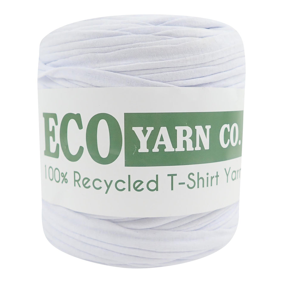 White Cotton T-Shirt Yarn - 120M, 700g