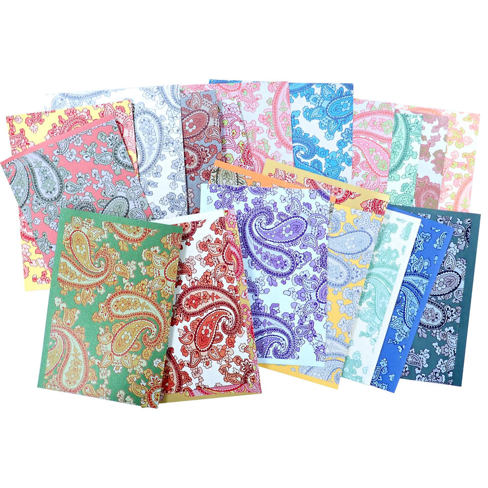 Paisley Sample Pack - 140x90mm, Pack of 21
