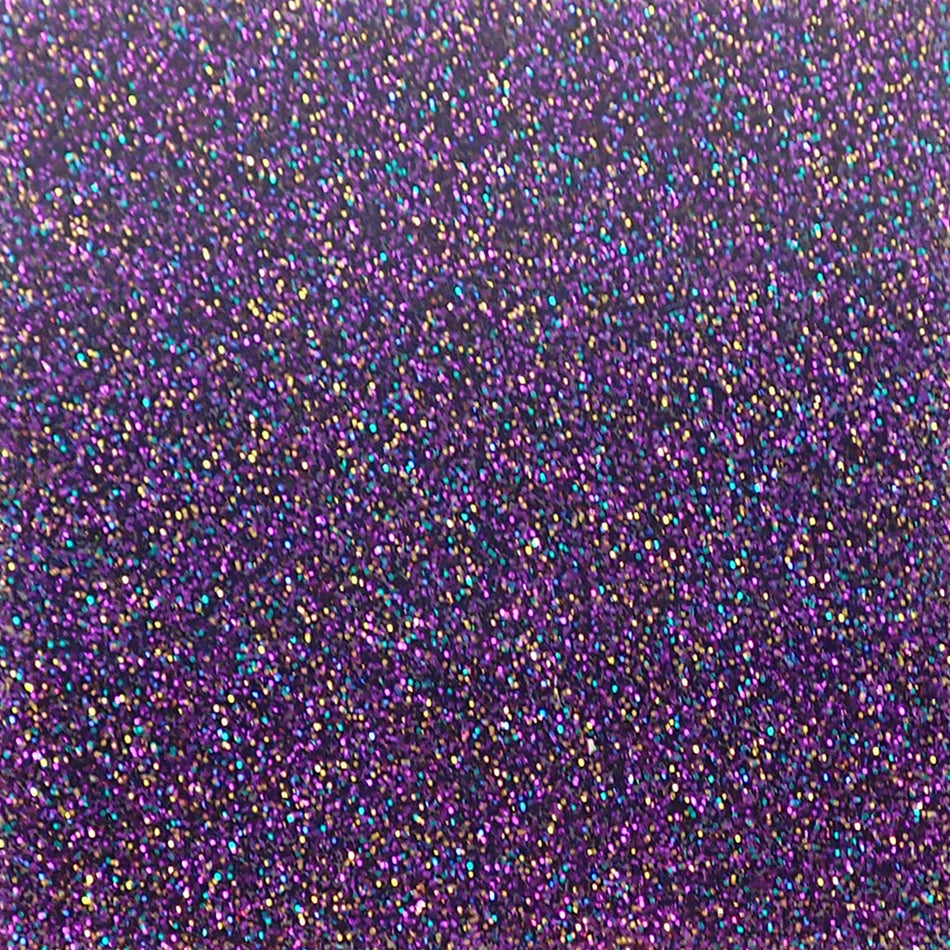 Purple Holographic Glitter Acrylic Sheet - 600x400x3mm