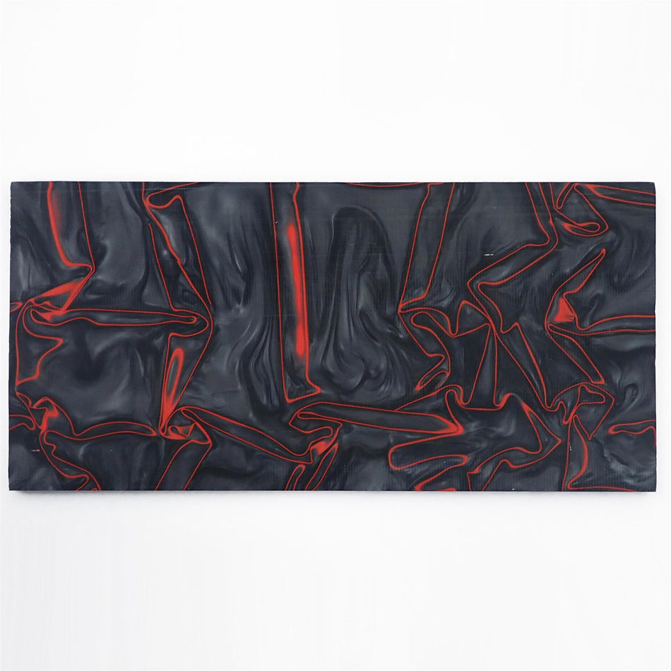 Lava Flow Abstract Kirinite Acrylic Sheet - 304.8x152.4x6.35mm