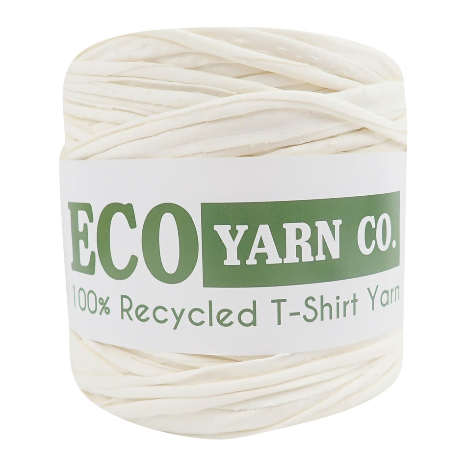 off-White Cotton T-Shirt Yarn - 120M, 700g
