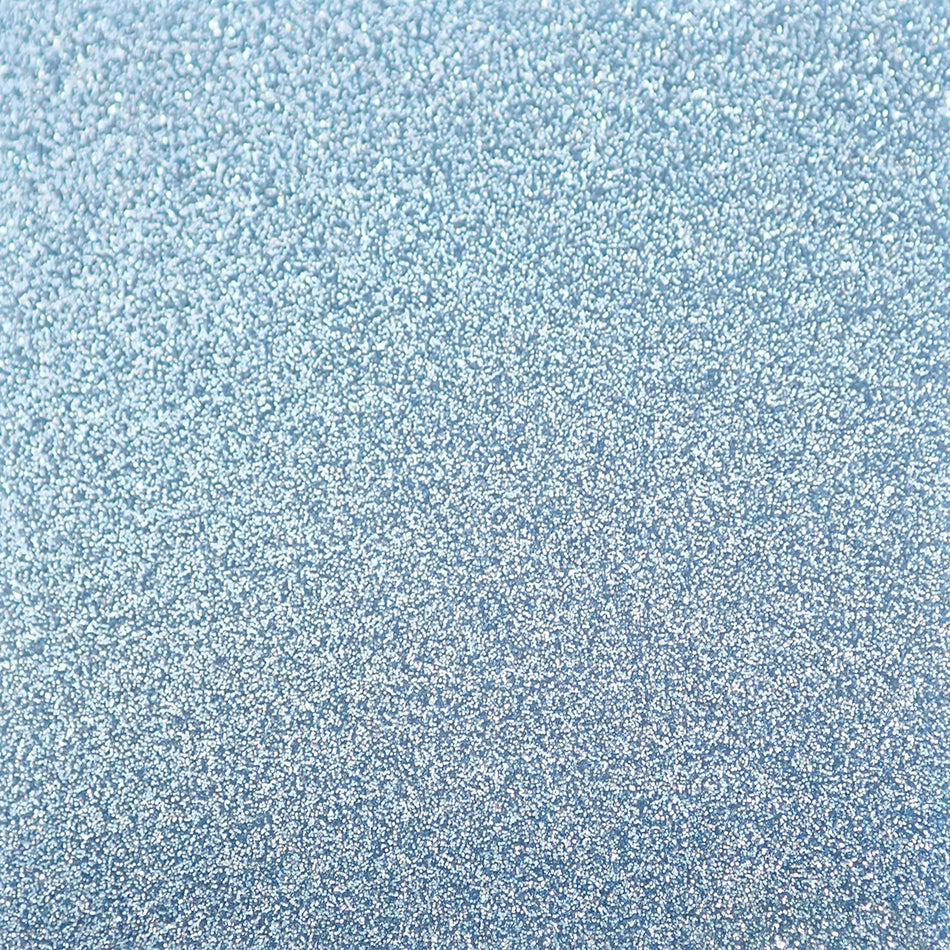 Baby Blue Glitter Acrylic Sheet - 98x98x3mm, Sample