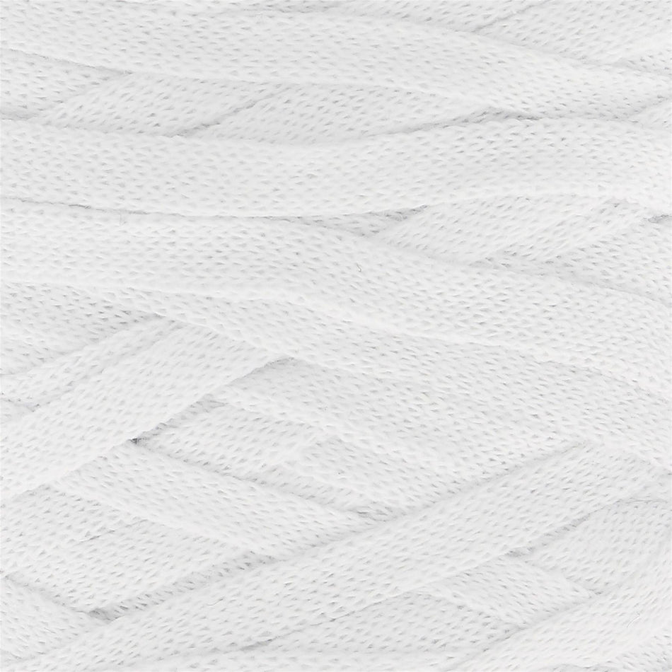 Optic White RibbonXL Cotton Yarn