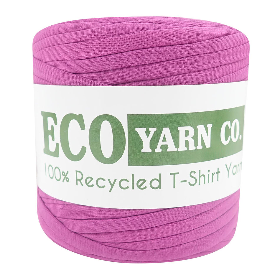 Grape Purple Cotton T-Shirt Yarn - 120M, 700g