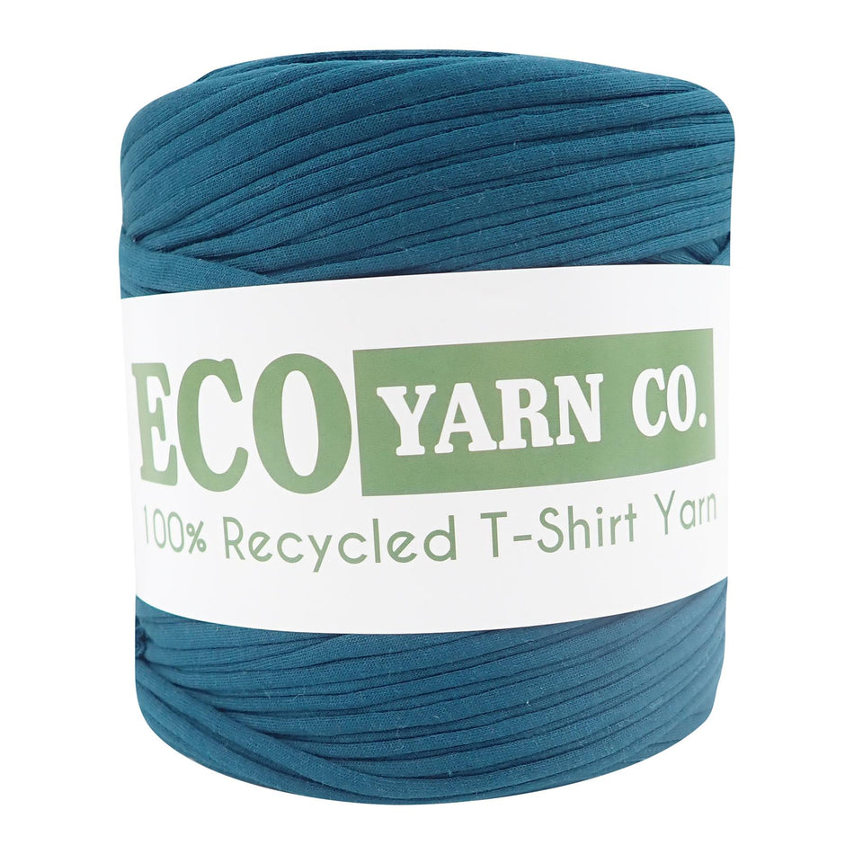 Dark Teal Cotton T-Shirt Yarn - 120M, 700g