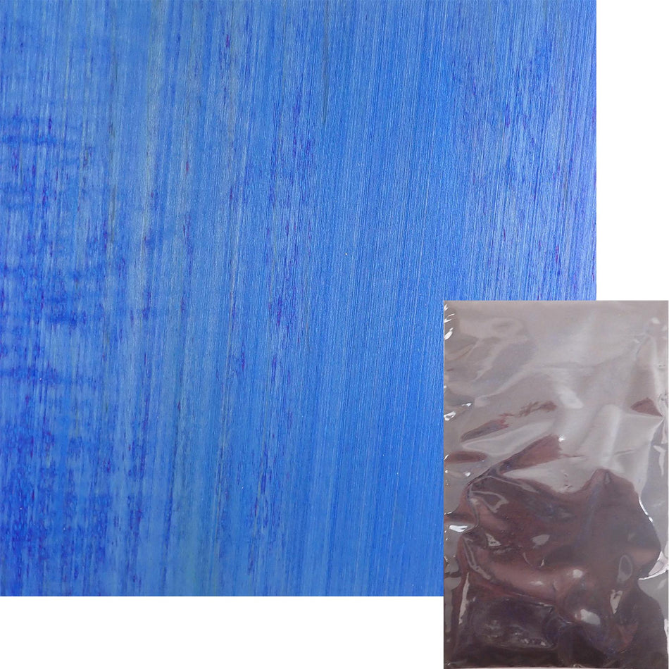 Blue Alcohol Soluble Aniline Wood Dye Powder - 1oz, 28g