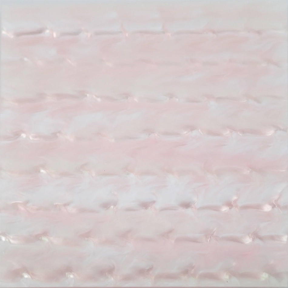 Light Pink Snakeskin Acrylic Sheet - 400x300x3mm