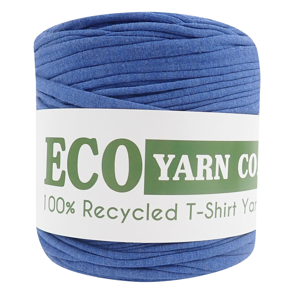 Slate Blue Cotton T-Shirt Yarn - 120M, 700g
