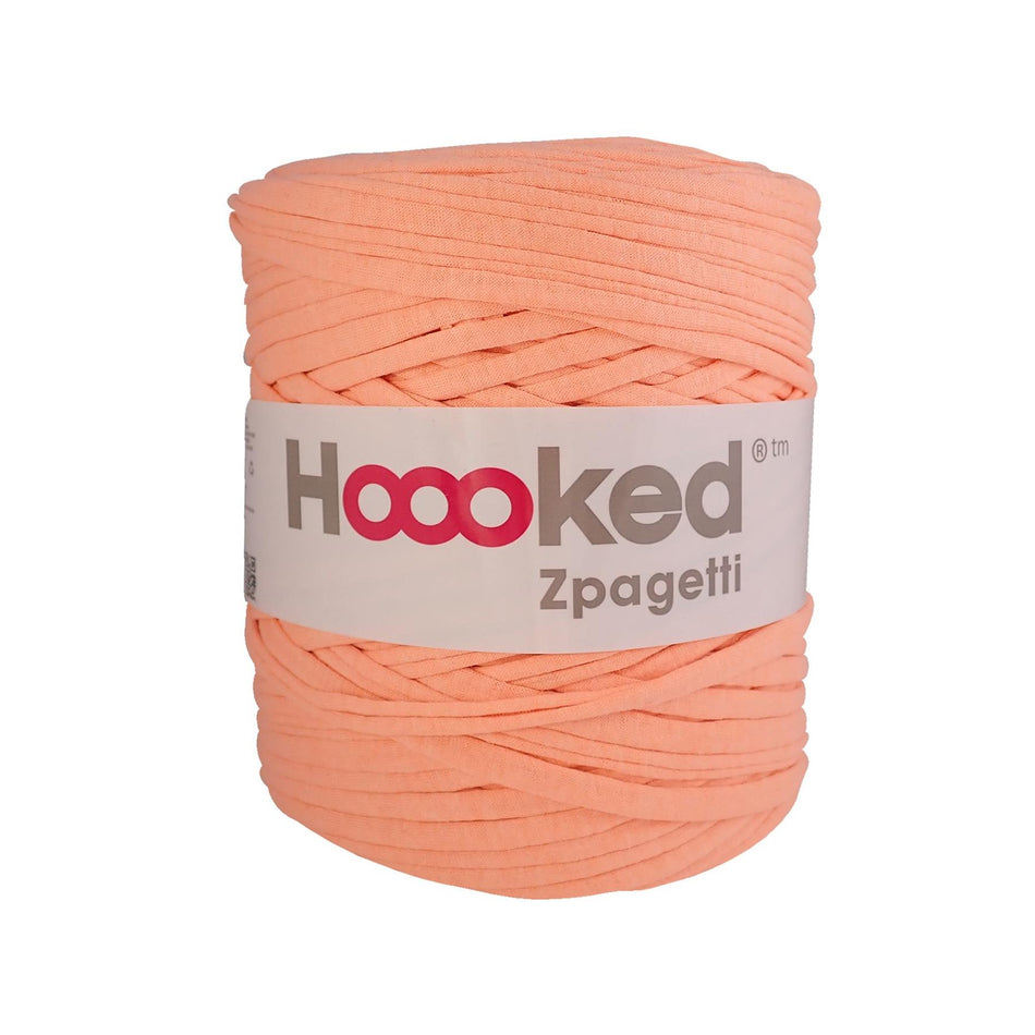 Peach Zpagetti Cotton T-Shirt Yarn