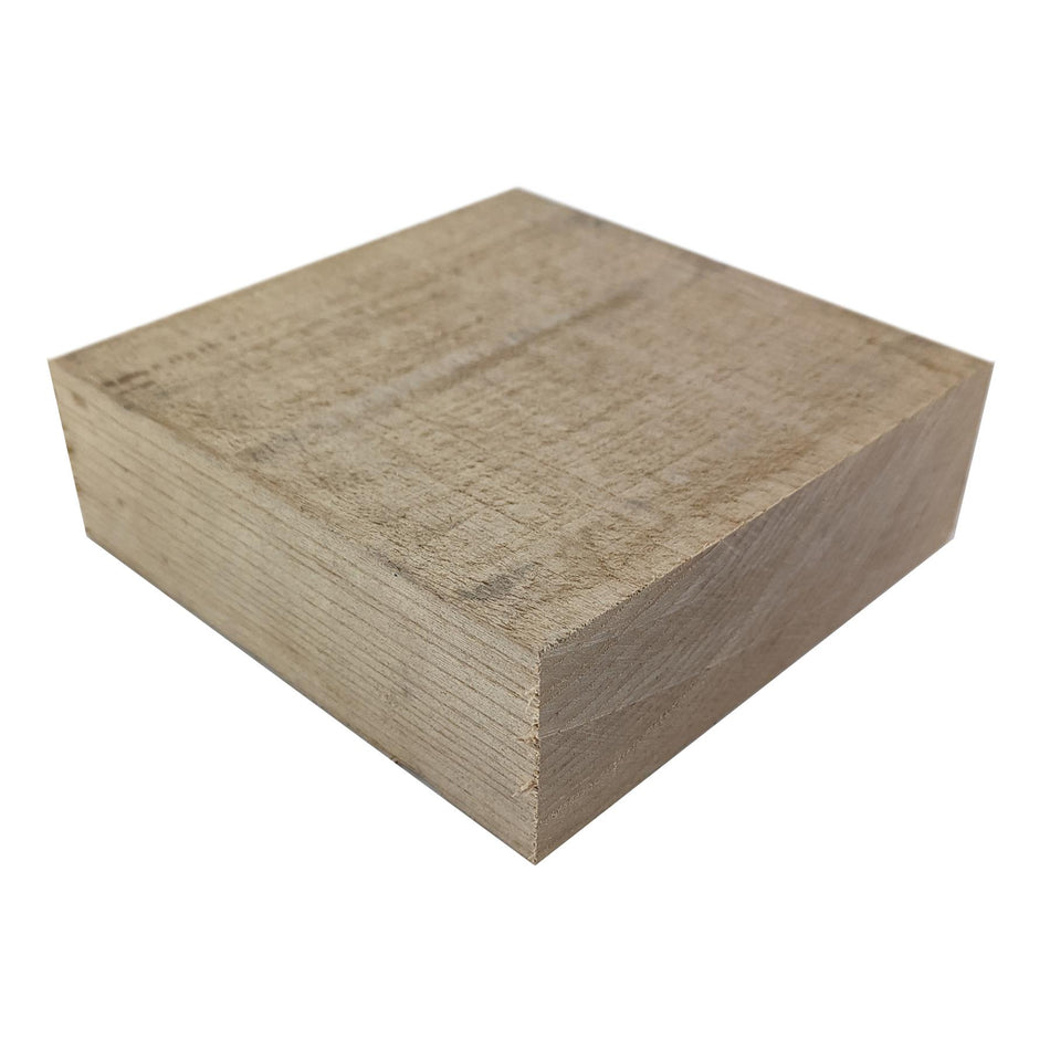 American White Ash Carving Block - 150x150x50mm