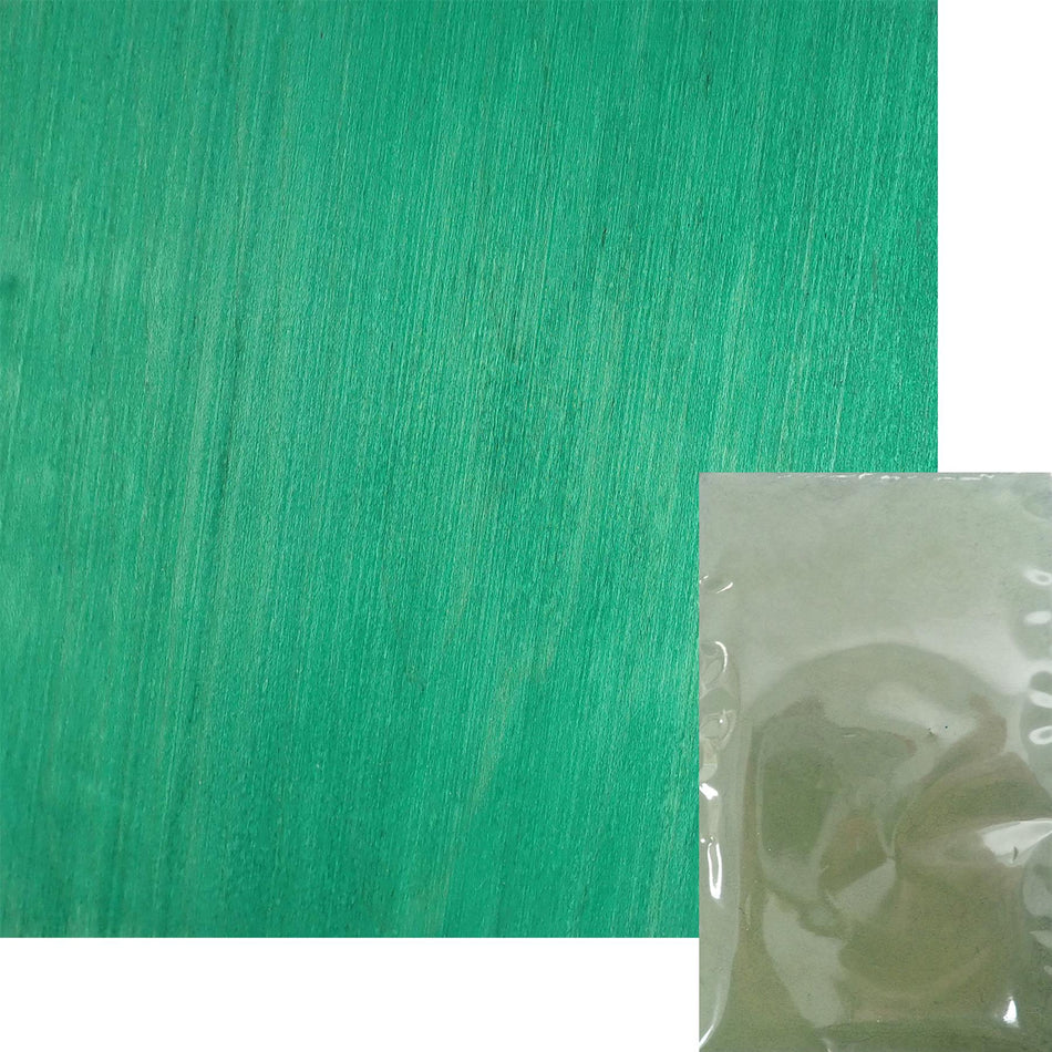 Forest Green Alcohol Soluble Aniline Wood Dye Powder - 1oz, 28g