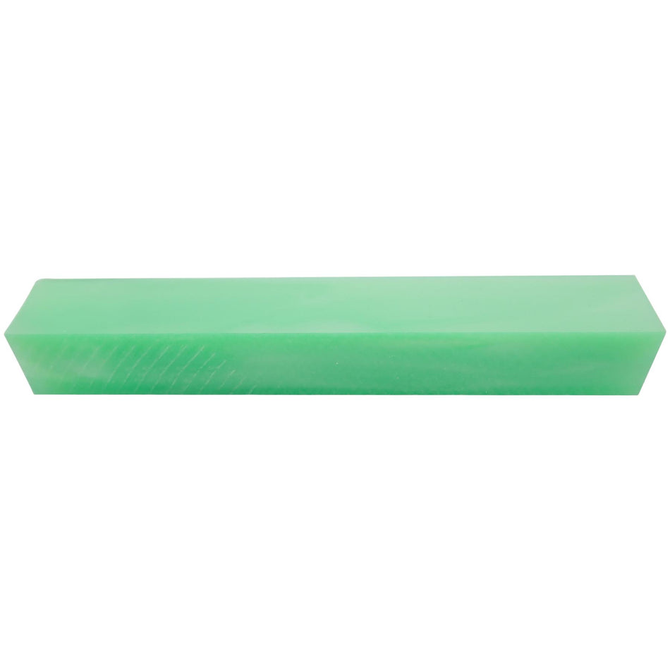 Key Lime Pearl Kirinite Acrylic Pen Blank - 150x20x20mm, 6x3/4x3/4"