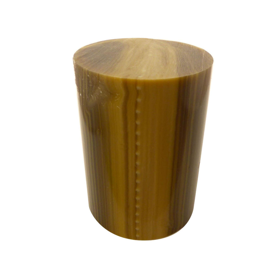 Horn Polyester Turning Blank - 63.5x45x45mm, 2.5"x1.75"