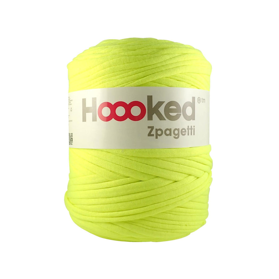 Neon Yellow Zpagetti Cotton T-Shirt Yarn
