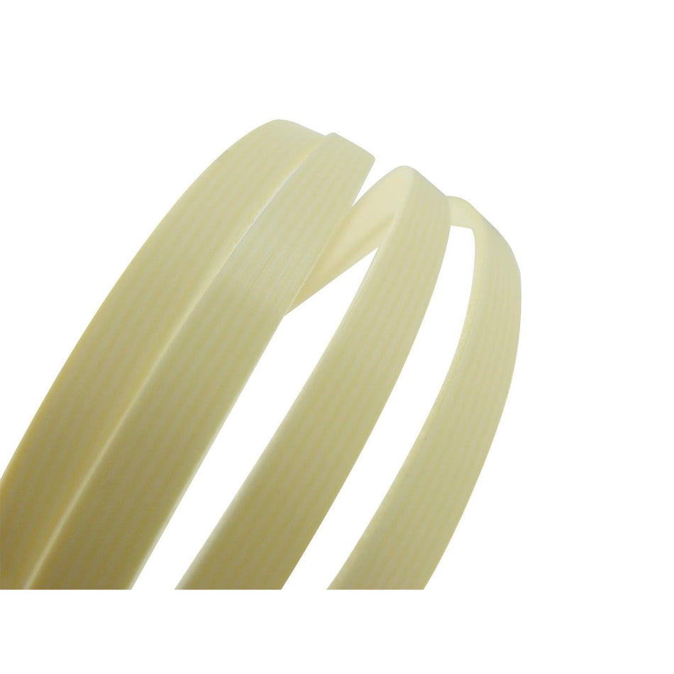 Solid Straight Grain Ivory Celluloid Guitar Binding - 1400x6x1.5mm
