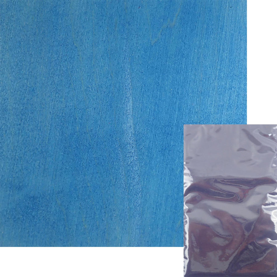 Cyanine Blue Water Soluble Aniline Wood Dye Powder - 1oz, 28g