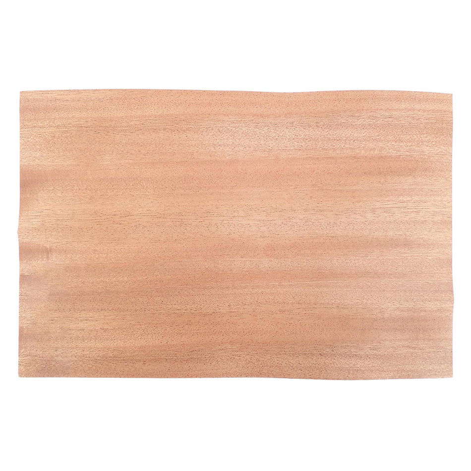 Quartersawn Sapeli Paper Backed Natural Wood Veneer - 300x200x0.25mm