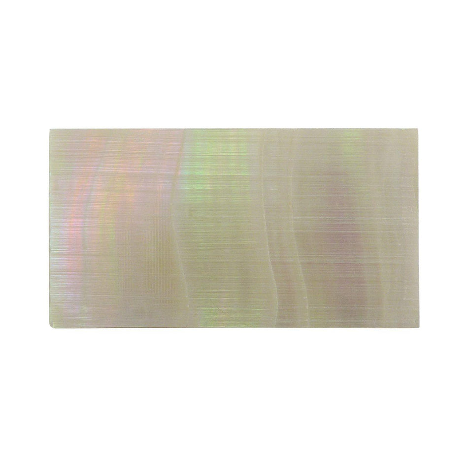 Green Turban Inlay Blank - 42x22x1.5mm, Rectangle