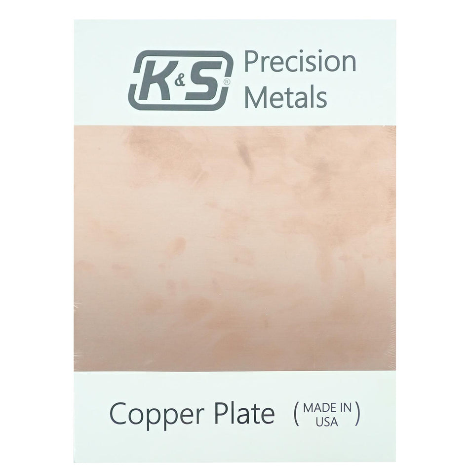 6614 Copper Etching Plate - 9x12", .064"