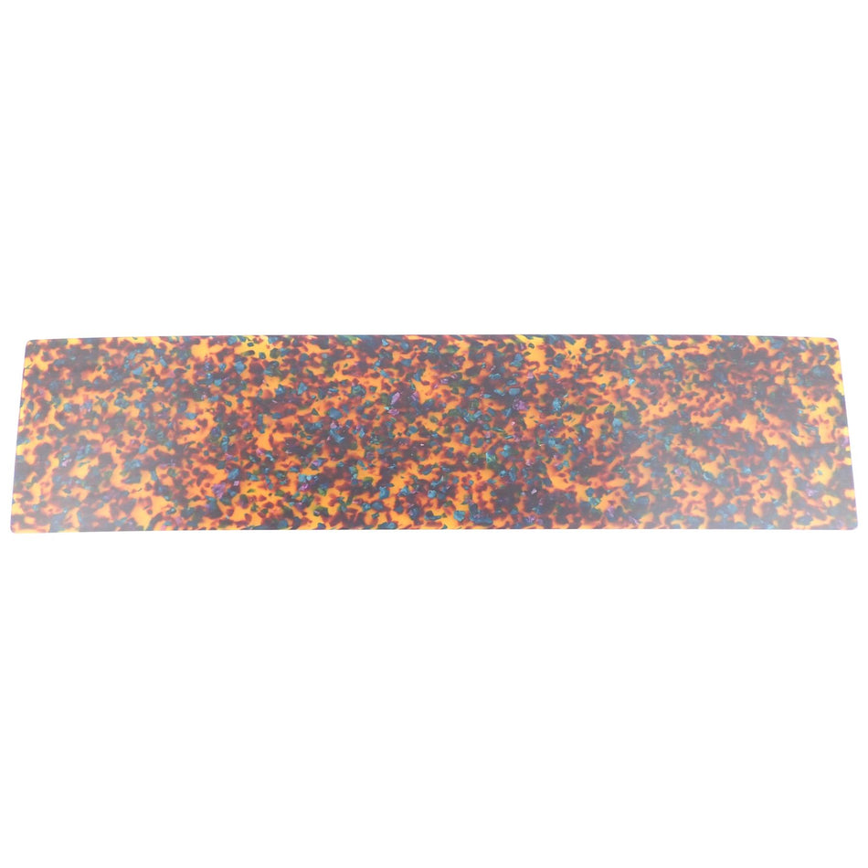 Rainbow Calico Cellulose Acetate Sheet, 20mm Thick