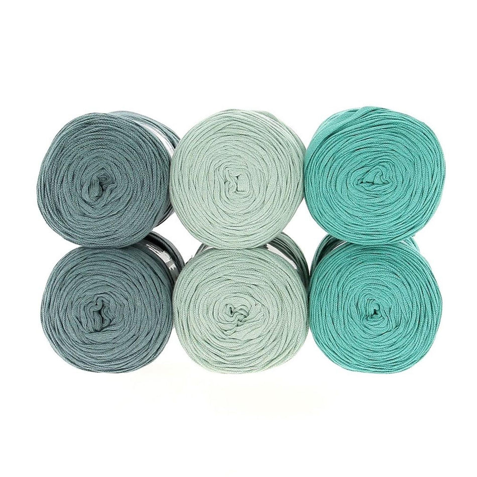 RIBBONXL BUNDLE X 6 CATCHY SPRING RibbonXL Catchy Spring Cotton Yarn - 120M, 250g Pack of 6