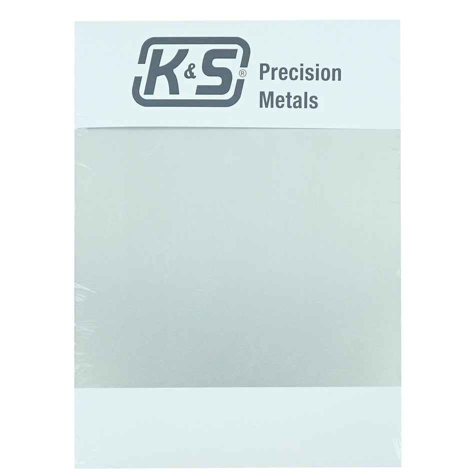 6512 Tin Coated Steel Punch Metal Sheet - 8x10", .013"