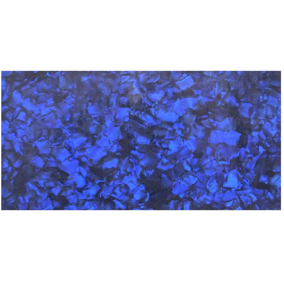 Blue Pearloid Celluloid Sheet