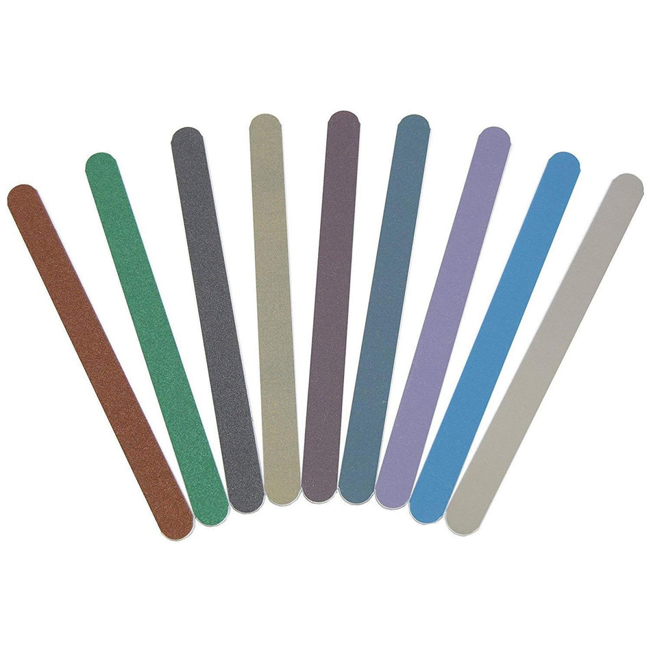 Buffing Sticks - 1/2", Set of 9, 1500-12000, Regular