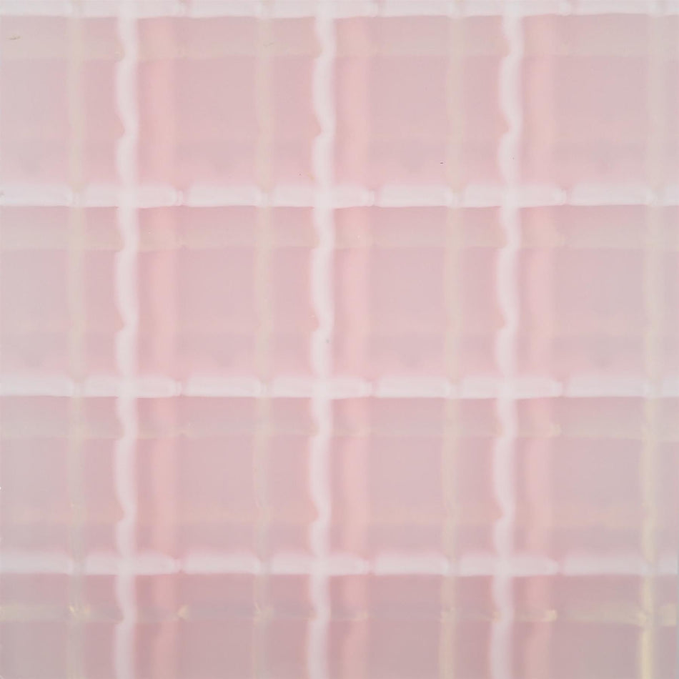 Pink Tartan Cast Acrylic Sheet (3mm thick)