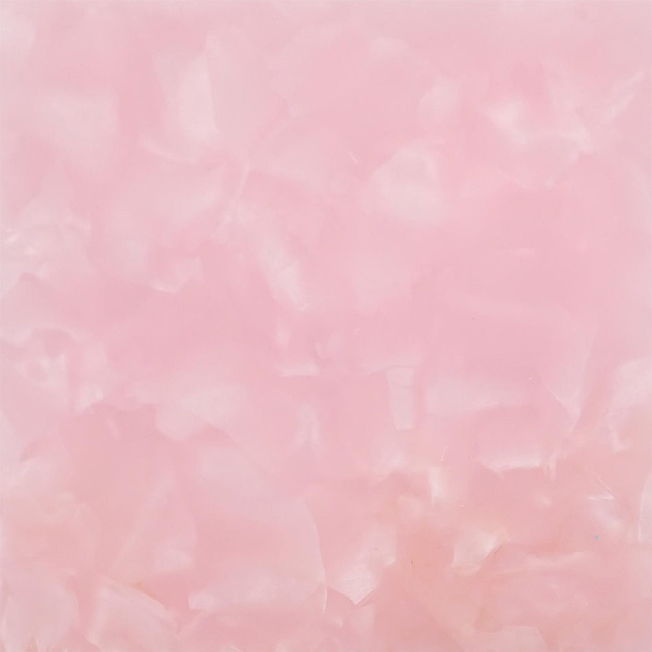 Baby Pink Pearloid Cast Acrylic Sheet (3mm thick)