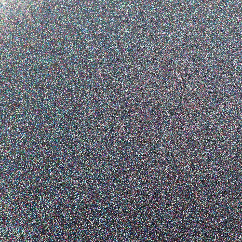 Black Holographic Glitter Flake - 100g 0.008