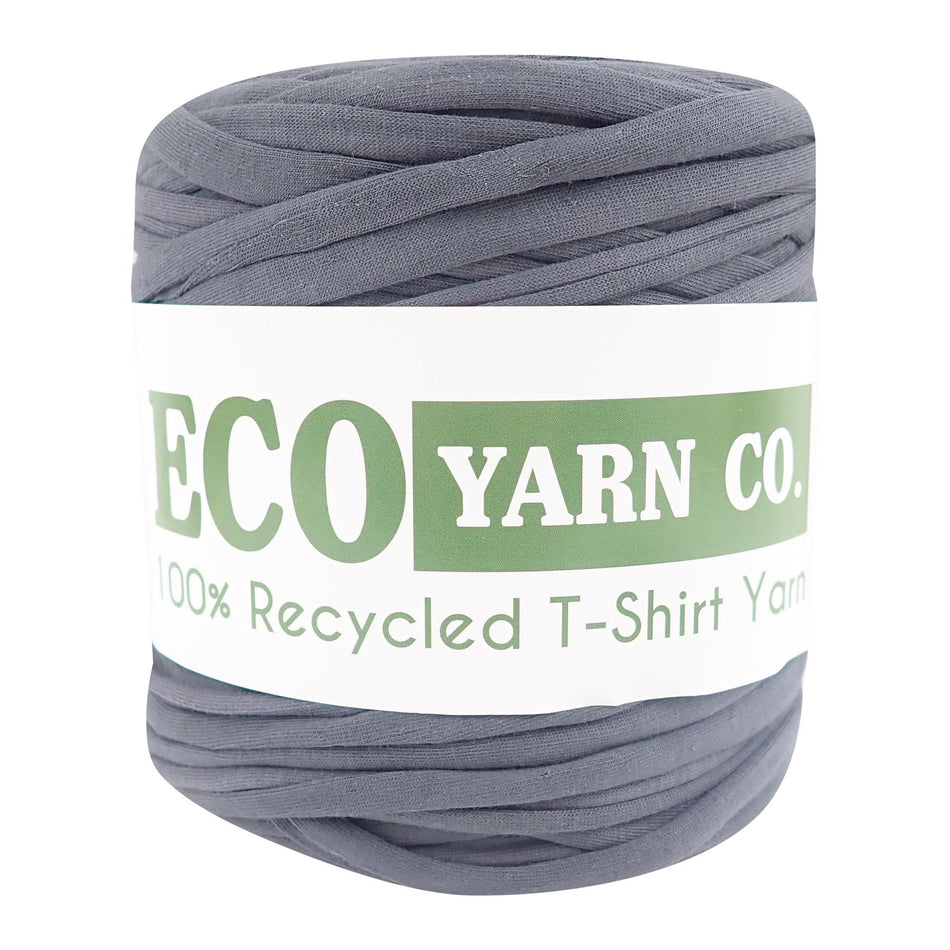 Charcoal Grey Cotton T-Shirt Yarn - 120M, 700g