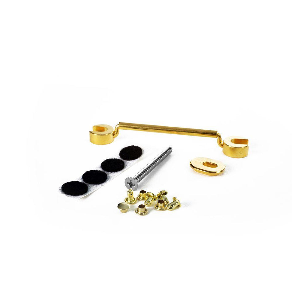 Gold Plated Aluminium Down Tension Bar & Hinge-Plate Adapter