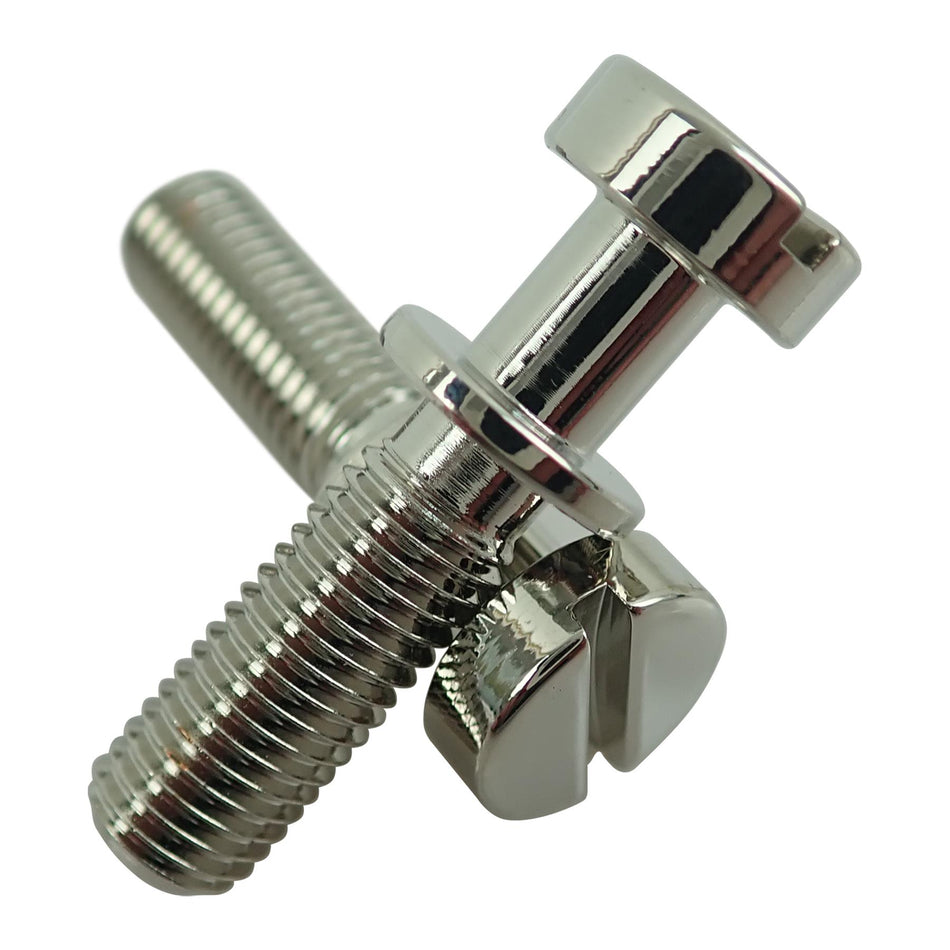 USSN Nickel Replacement Us Standard Tailpiece Mounting Studs (No Anchors)
