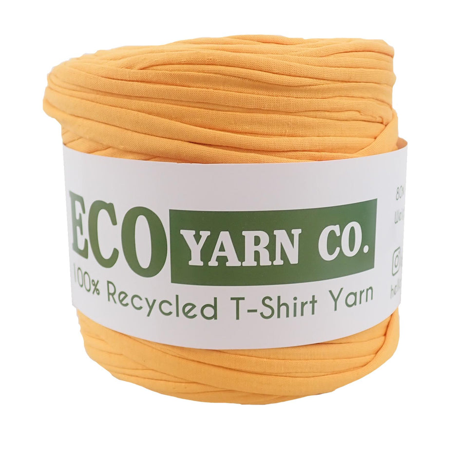 Light Orange Cotton T-Shirt Yarn - 120M, 700g