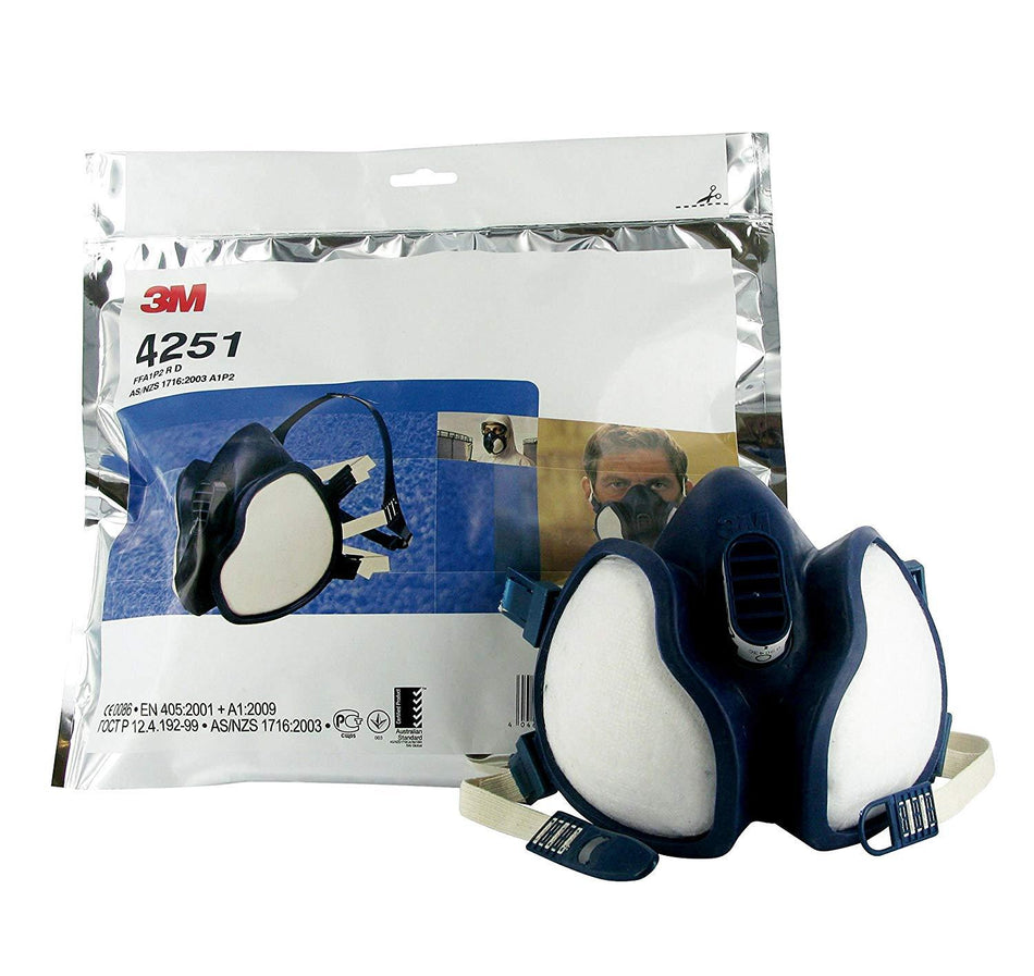 4251 A1 P2 Vapour and Particulate Half-Face Respirator