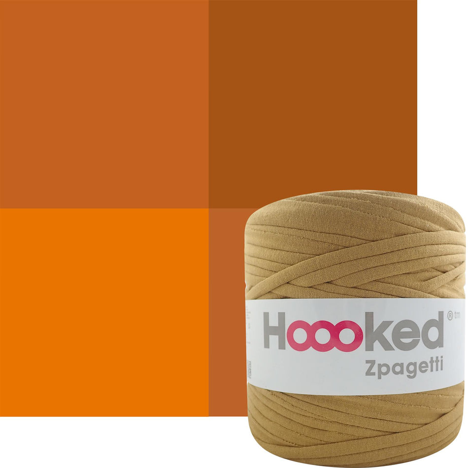 Dark Ochre Zpagetti Cotton T-Shirt Yarn