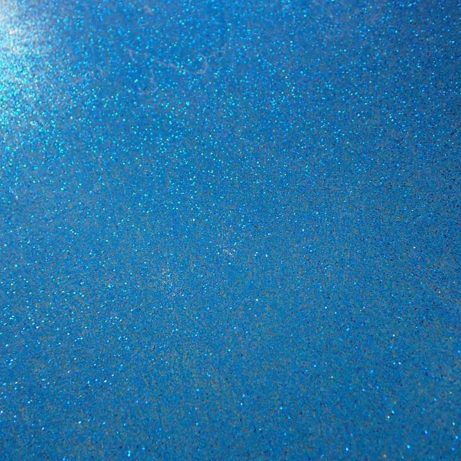 Blue 1-Sided Glitter Acrylic Sheet - 500x300x2mm
