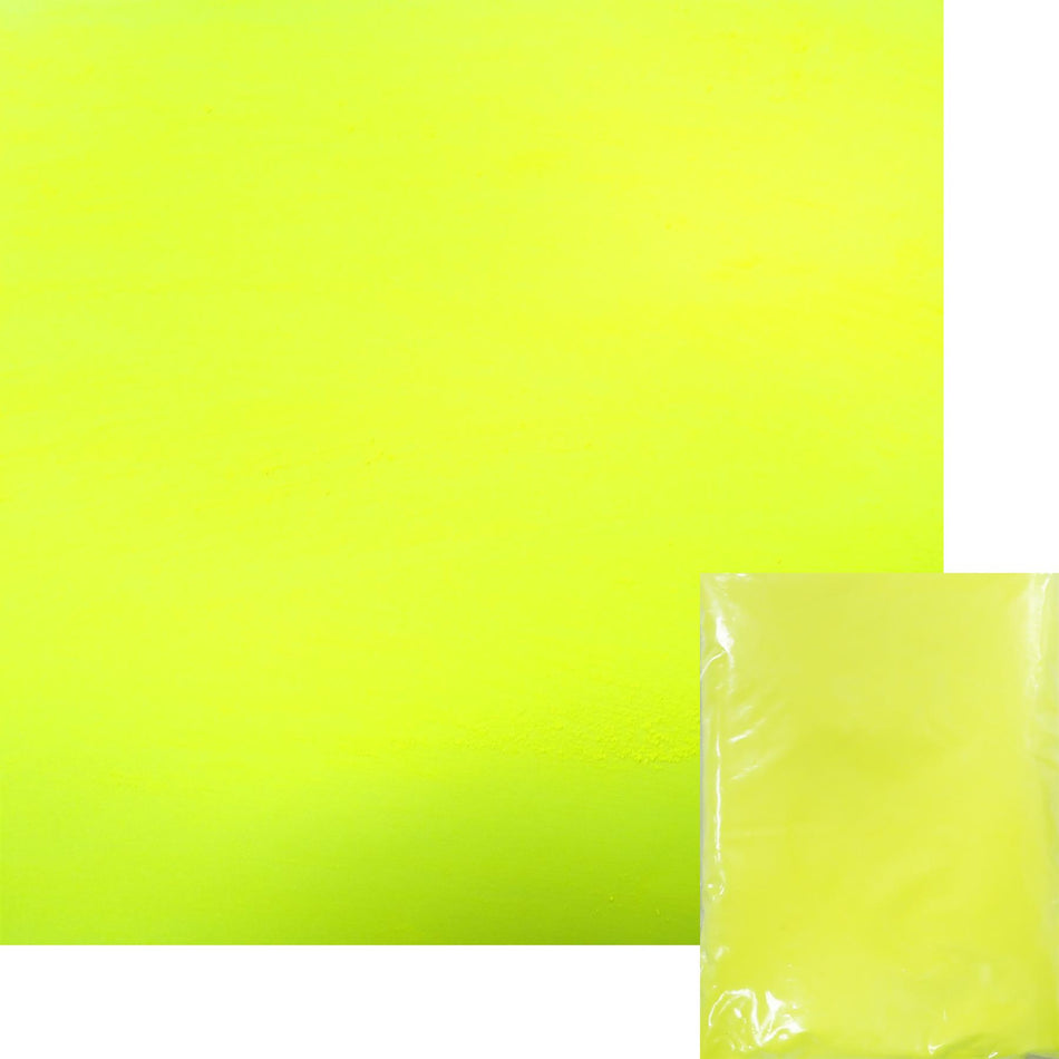 Yellow Fluorescent Pigment - 100g 3-5um
